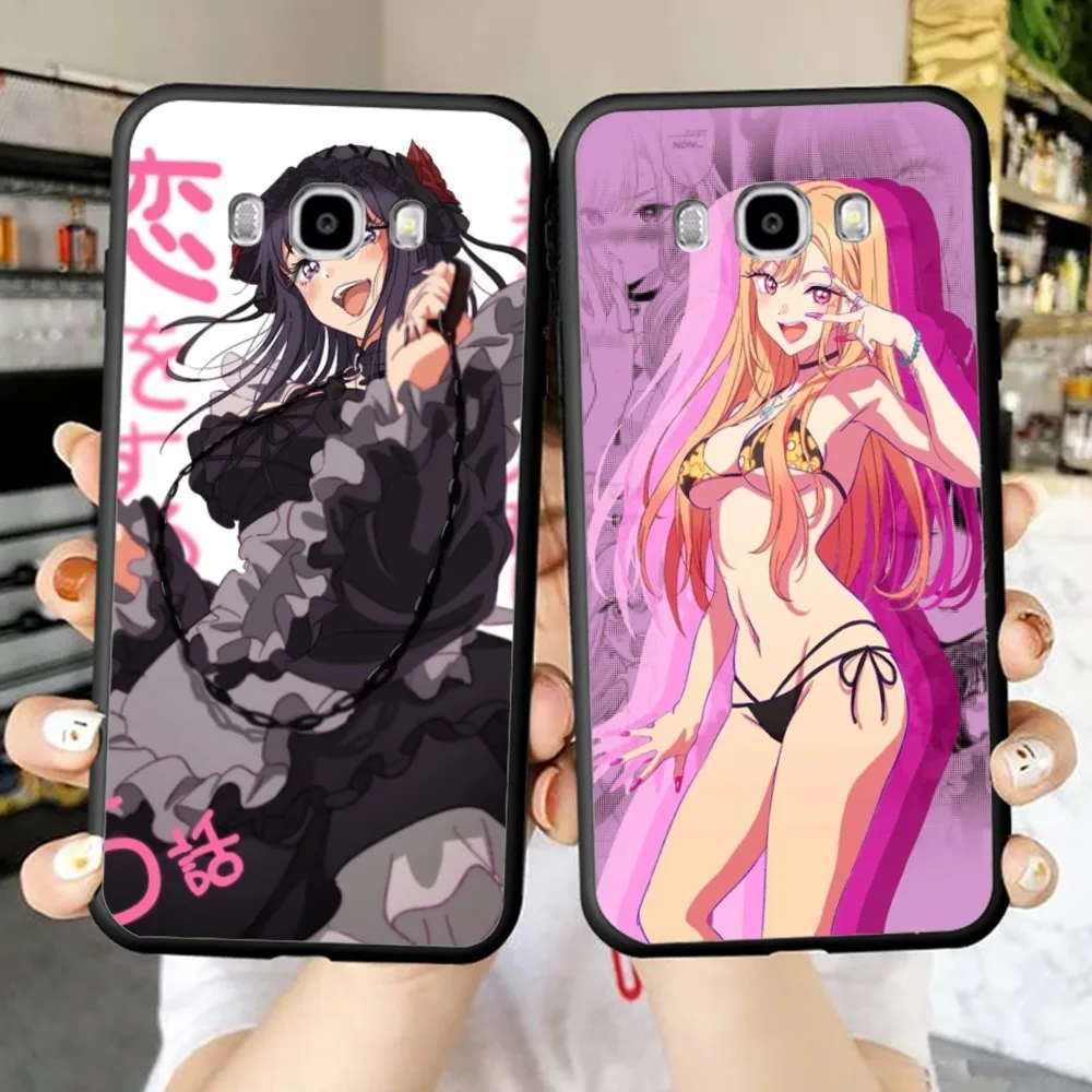 My Dress Up Darling Marin Kitagawa Phone Case For Samsung J 7 Plus 7core J7 Neo J6 Plus Prime J6 J4 Mobile Cover