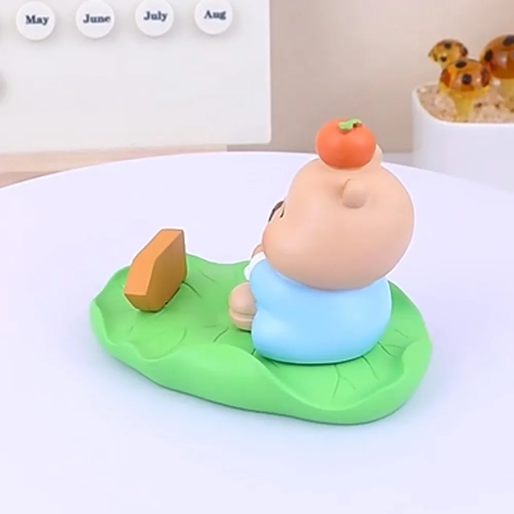 

Figure Model Capybara Phone Holder Desk Decor Animal Capybara Mobile Phone Stand Cartoon Support Capybara Cell Phone Bracket