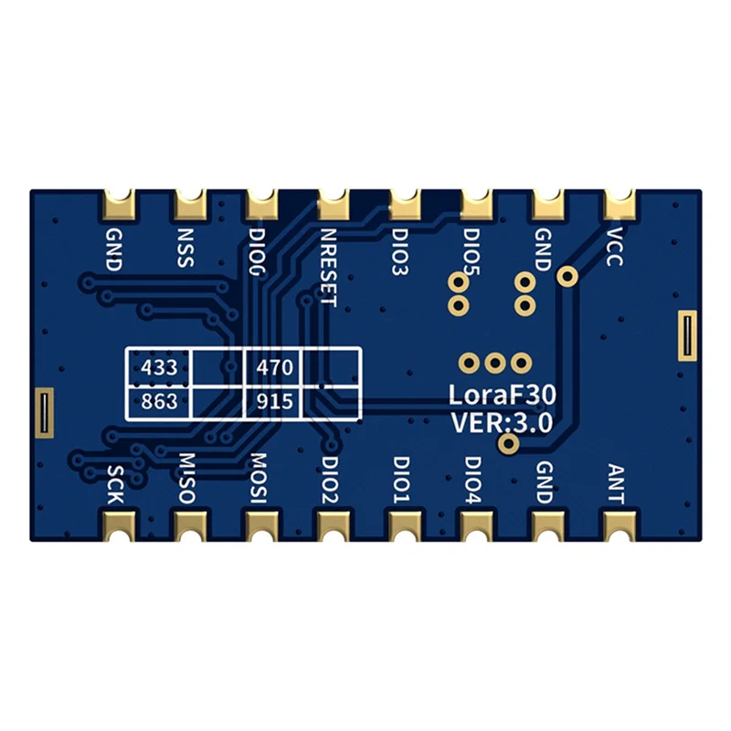 

N75R-Беспроводной модуль Lora, радиочастотный трансивер с защитой от помех, 1 Вт, высокая мощность, передача данных на большие расстояния, 400-460 МГц