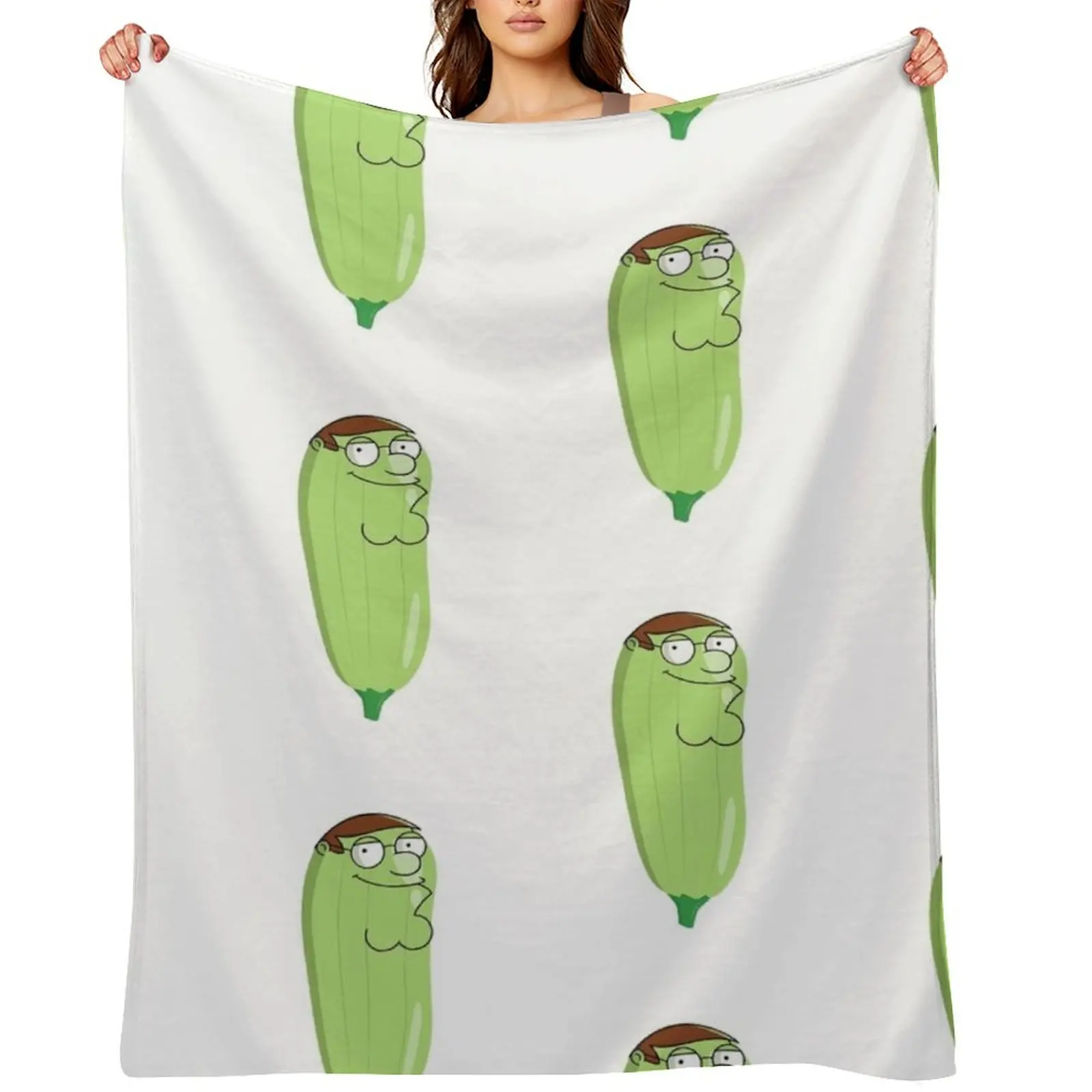 

Peter Zucchini Throw Blanket Polar Blankets For Sofas wednesday valentine gift ideas Blankets