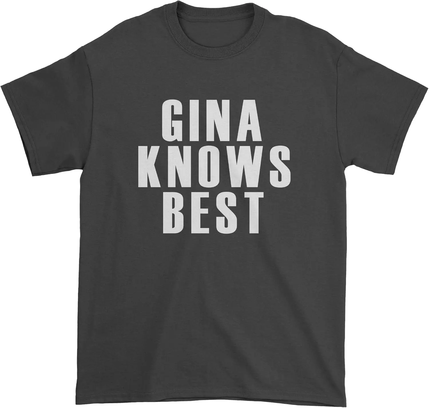 

Забавная мужская футболка Gina Knows Best Brooklyn 99