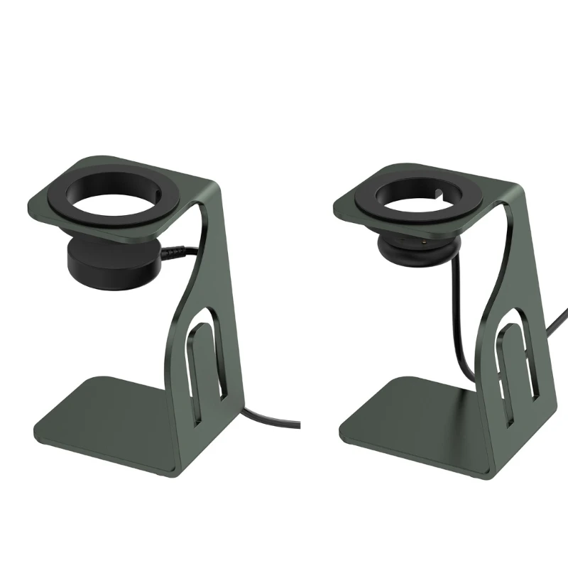 Versatile Watch Stand Metal Build Fashionable Charging Solution Unisex Smartwatch Holder for  LTE Smartwatches