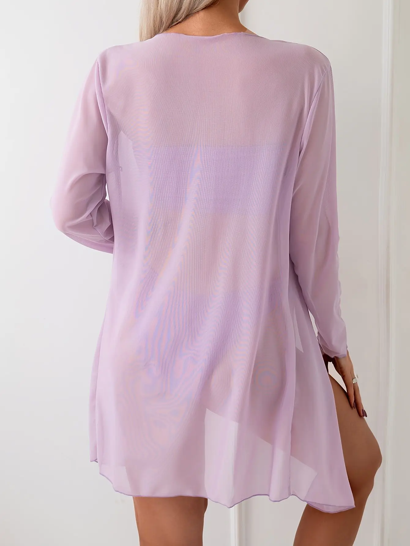 2026 Conjunto de Bikini Bandeau para mujer con cubierta a juego, camisa Sexy para el sol, traje de baño para playa, vacaciones de verano, trajes de baño sexis, Ropa femenina