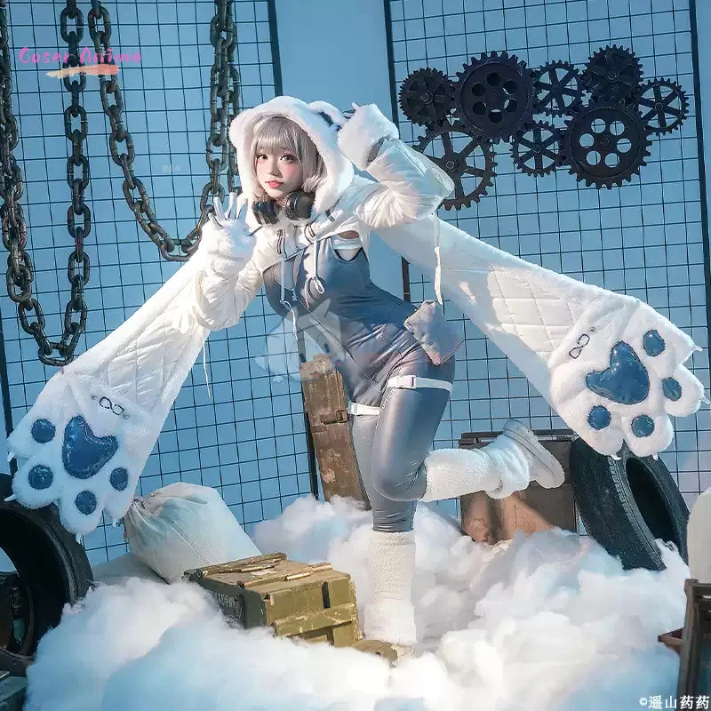 Anime Game NIKKE Neve Cosplay Costume The Goddess Of Victory Jumpsuit Dress Daily Party Uniform Halloween Carnival Women - Image 6