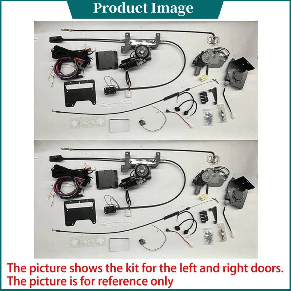 Fotografia 7: Sistema de Controle de Porta Deslizante Lateral Elétrica Automática Inteligente para Van Weichai Eurise Shuttle 2015-2025