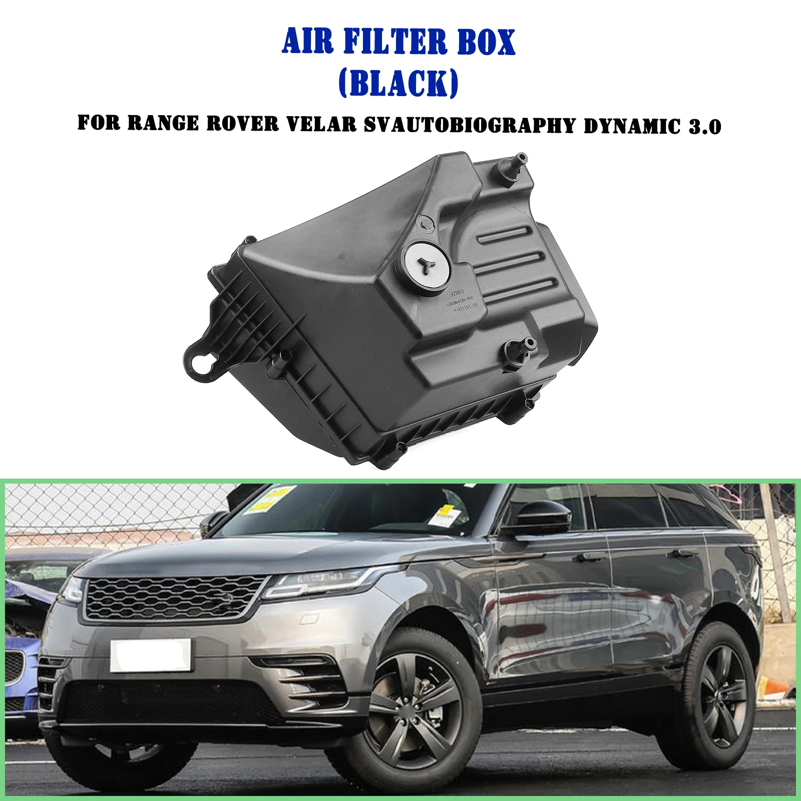 For Land Rover Range Rover Velar L560 3.0 2017-2024 Left Air Filter Box Cover Cleaner  shell Case