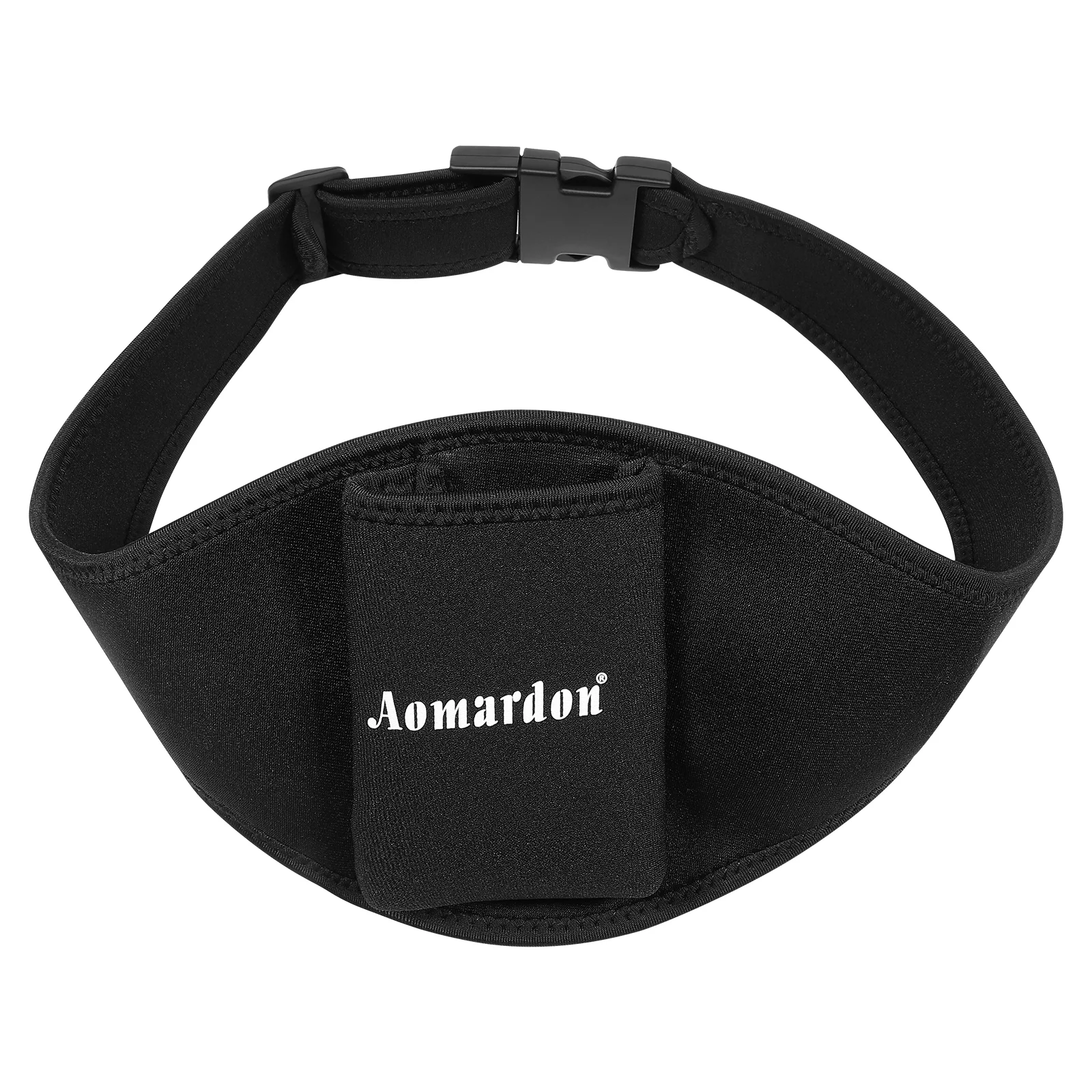 

Neoprene Microphone Carrier Pouch Belt Bag Adjustable with Anti Dropping Strap Holder