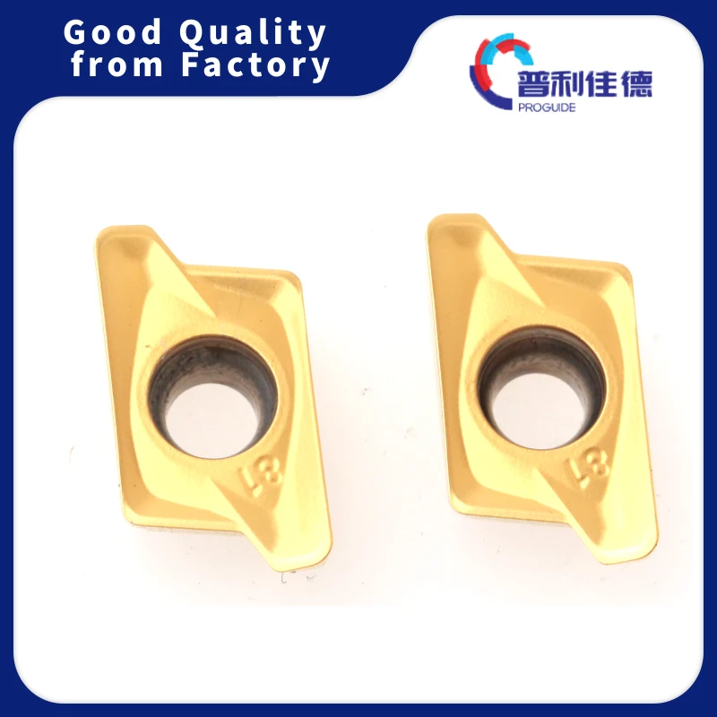 PROGUIDE RT100308R-81 RT070204R-81 CG5050 CG5060 CNC Lathe Cutter Turning Insert Milling Carbide Inserts Mill Blades