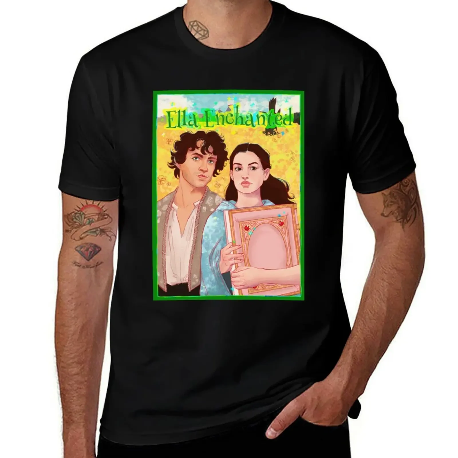 Ella Enchanted T-Shirt customs oversize t-shirty męskie t-shirty graficzne pakiet