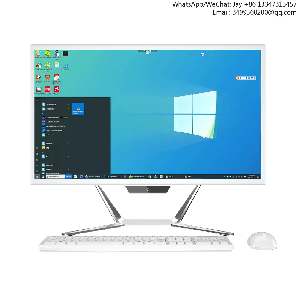 

Oem All In One Computer With Ups Battery All In One Pc Corei5 4460 AMD 3020E Desktop Computer All In One Pc