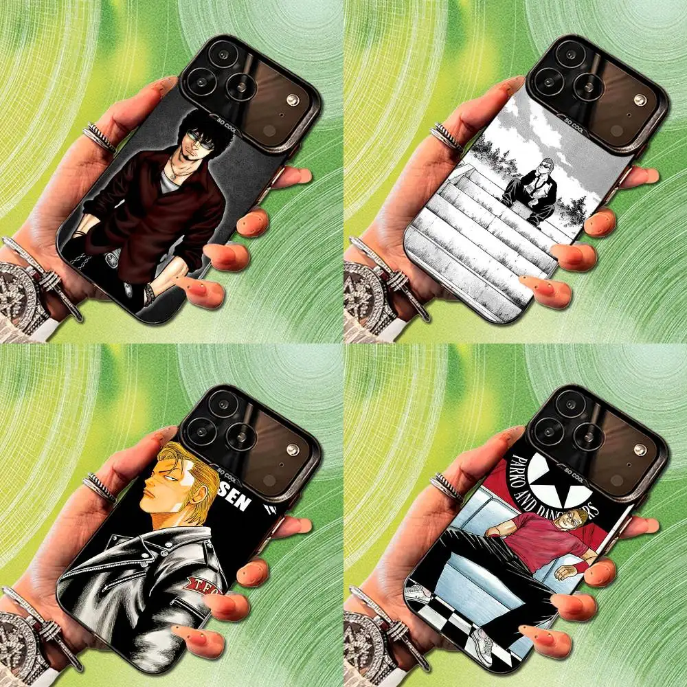 W-Worst C-Crows Z-Zero 1 Phone Case For iPhone 14,17,13,12,11,16,15,Mini,Pro,SE,XS,MAX,Black Matte Silicone Cover #1