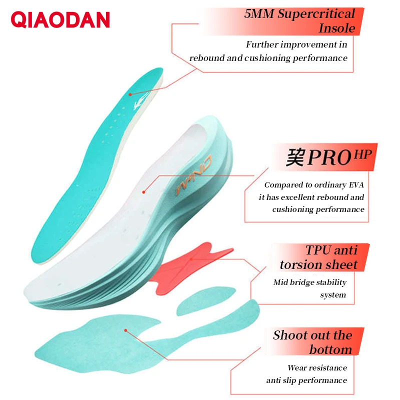 QIAODAN WIND 3.5TR Men Waterproof Sneakers 2025 Autumn Winter Shock Absorption Rebound Racing Running Shoes QDB023254297