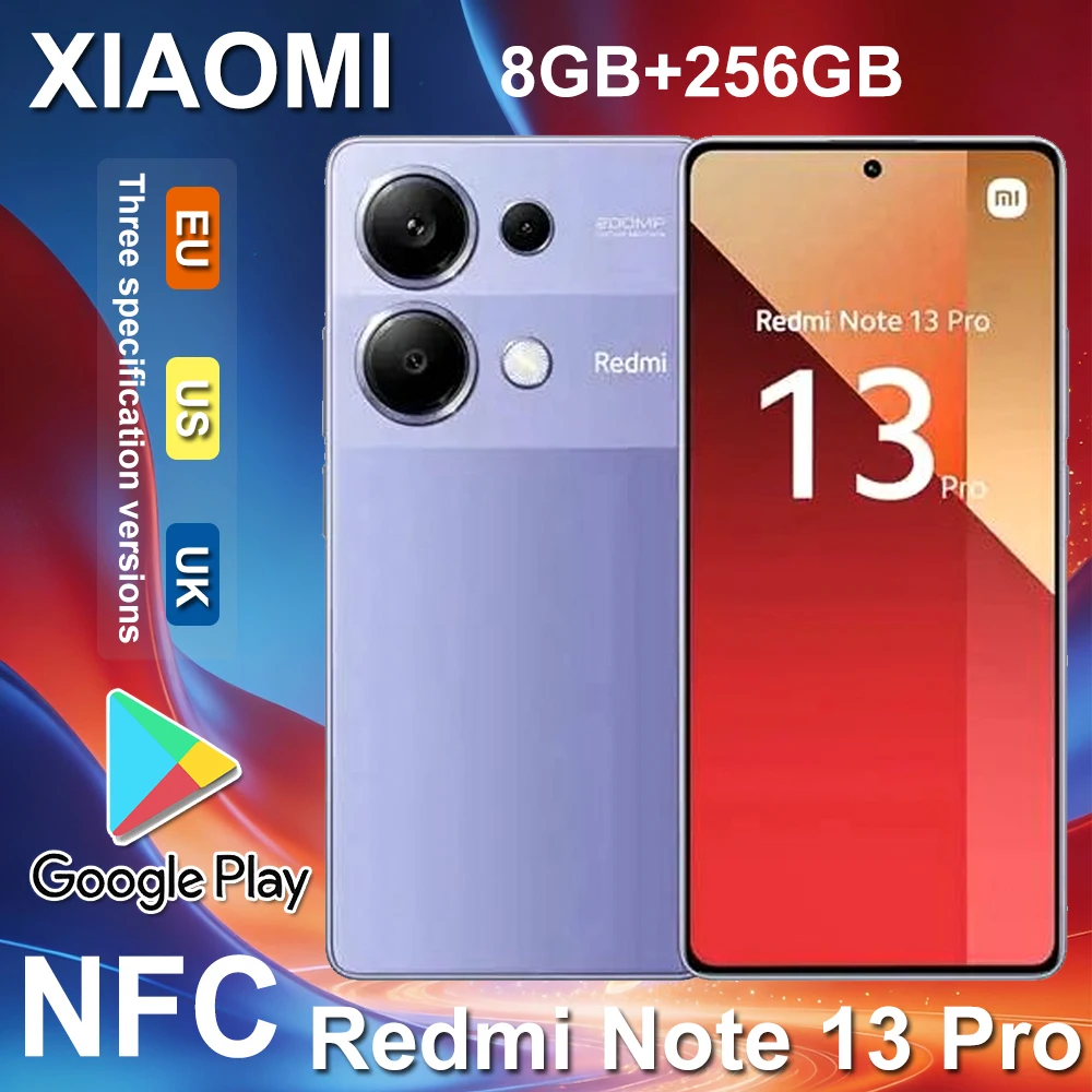 XIAOMI Note 13Pro 8GB+256GB memory 200 million pixels 5160mAh long battery life IP53 splash-proof Long battery life music phone