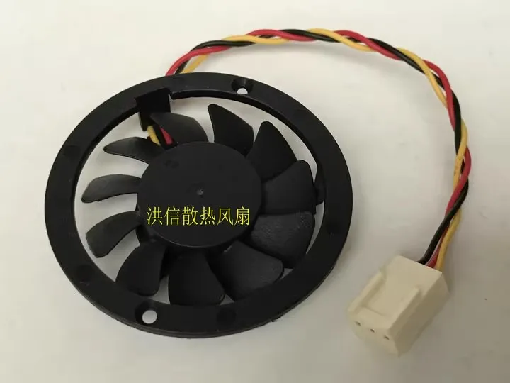 Free shipping original 4010M12C NF9 DC12V 0.16A three wire circular graphics card cooling fan