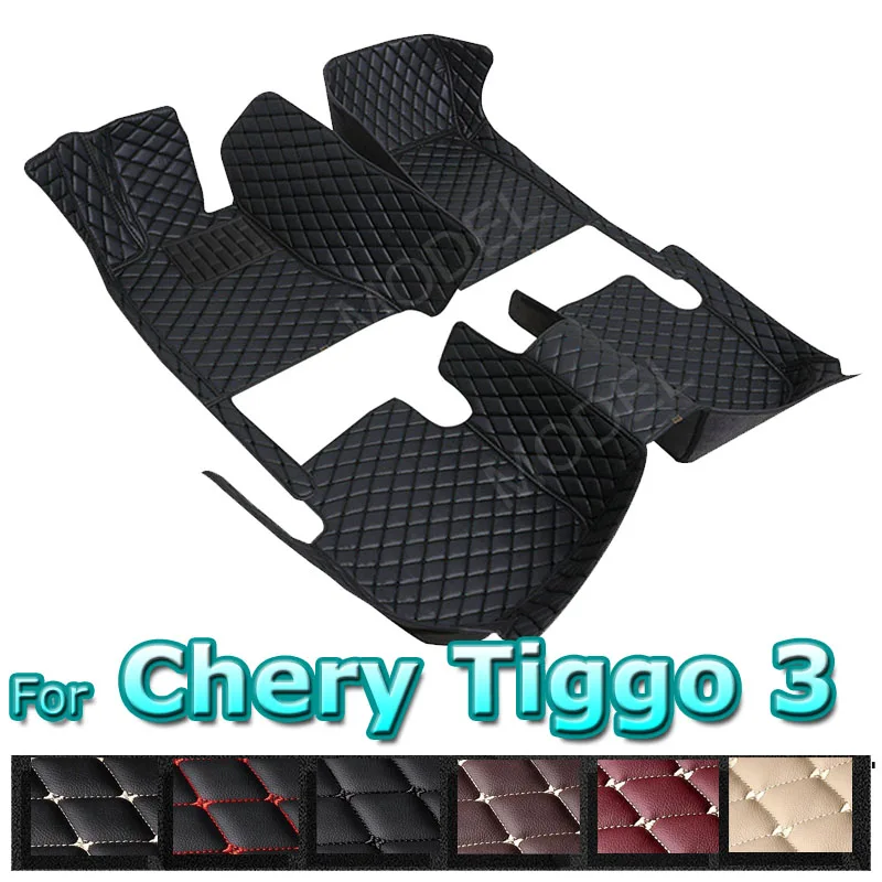 

Car Floor Mats For Chery Tiggo 3 2014 2015 2016 2017 2018 2019 2020 Custom Auto Foot Pads Carpet Cover Interior Accessories