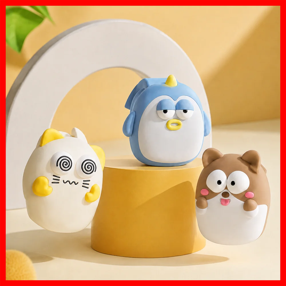 Silicone Door Handle Impact Pad Cartoon Anti-Shock Door Stopper Silent Punch-free Doorknob Bumper Pad for Bedroom Decoration