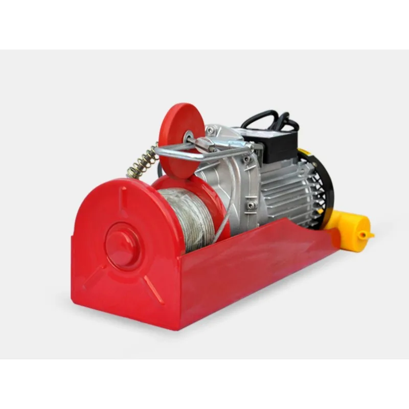 Electric hoist crane small household lifting mobile winch winch crane crane electric hoist 220v