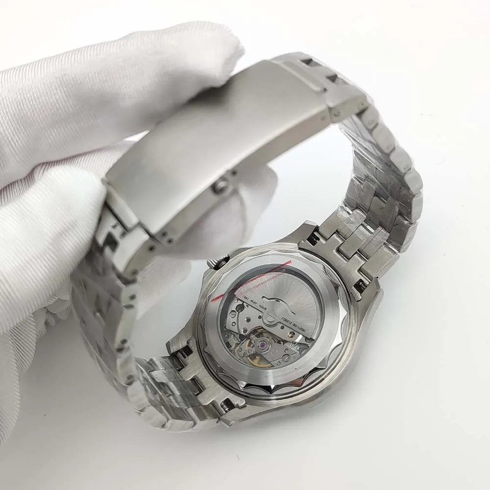 41mm Casual NH35 Men\'s Automatic Movement Watch Luminous Waterproof Stainless Steel Case Automatic Mechanical Watch Mr.