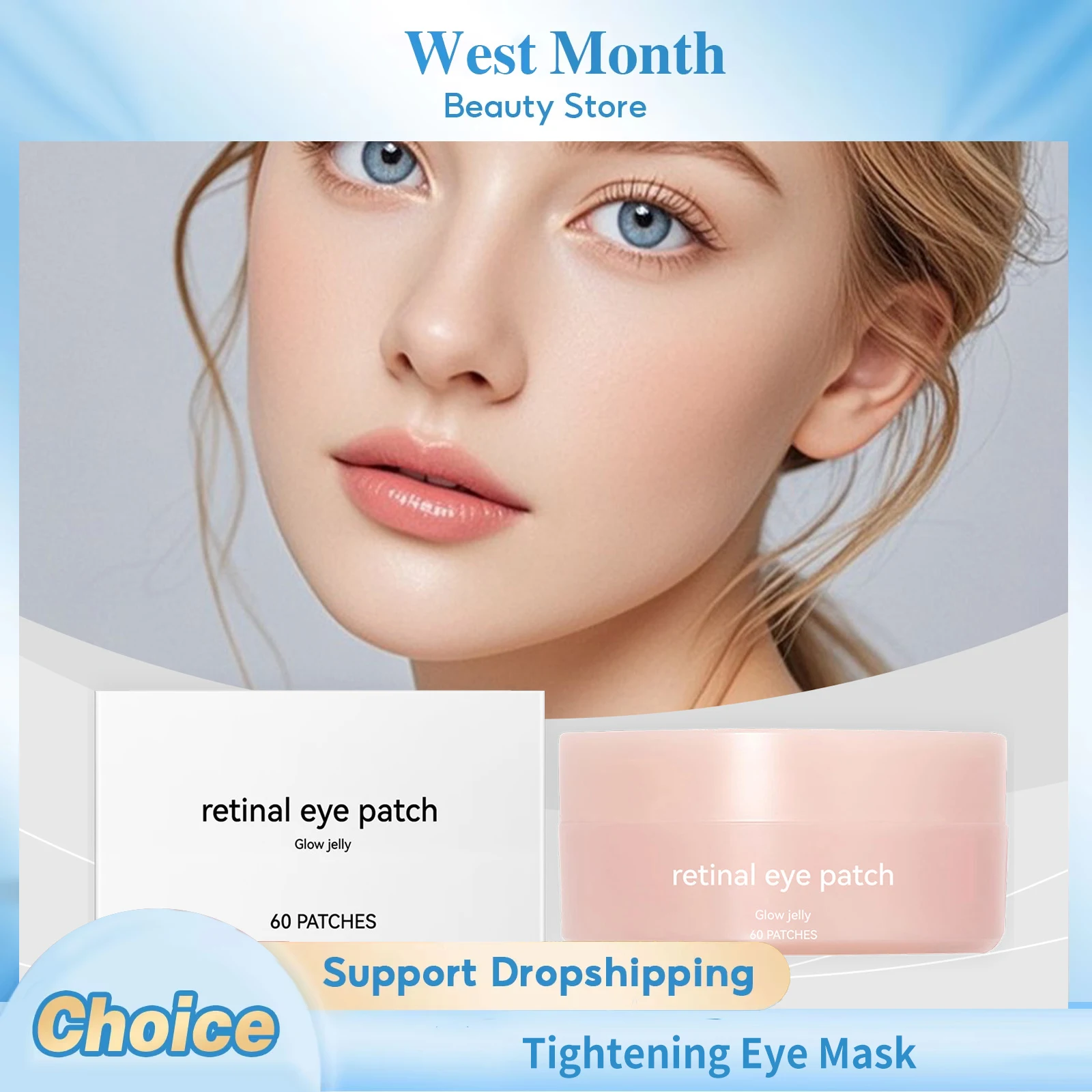 

Tightening Eye Mask Moisturizing Smoothing Wrinkles Firming Dark Circles Eye Bags Removal Fade Fine Lines Eye Skin Care Products