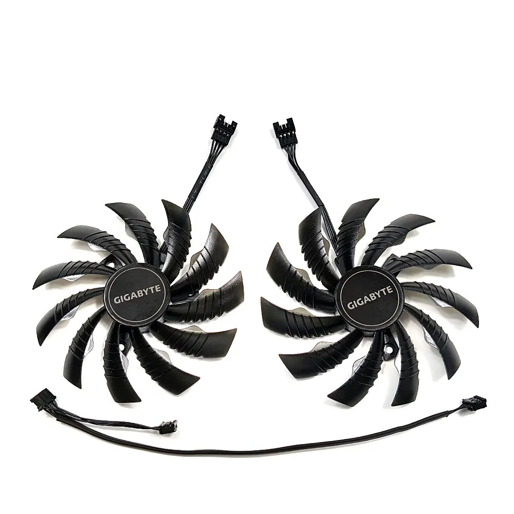 NEW 95MM 4PIN PLD10010S12H/PLD10010S12HH GTX 1650 1660TI GPU Fan，For Gigabyte RTX 2070、RTX 2060 SUPER Graphics card cooling fan