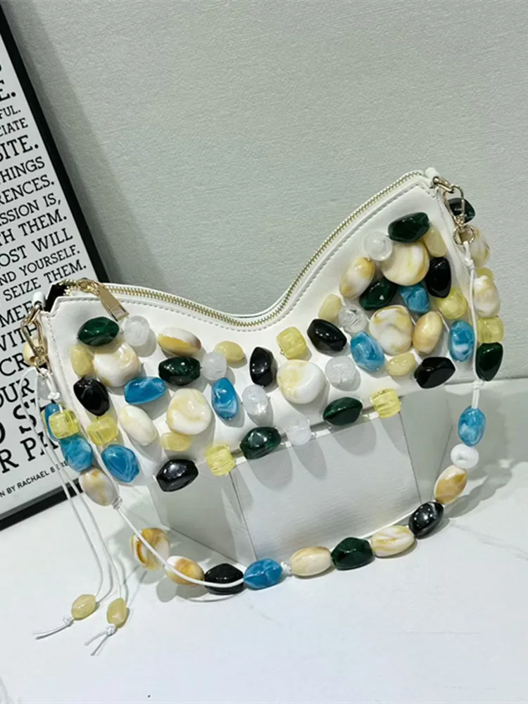 

Ele Chinese Sle Faion Bag Универсальная повседневная сумка через плечо Летняя модная сумка подмышки Мягкий нейлоновый ремешок Женский кошелек