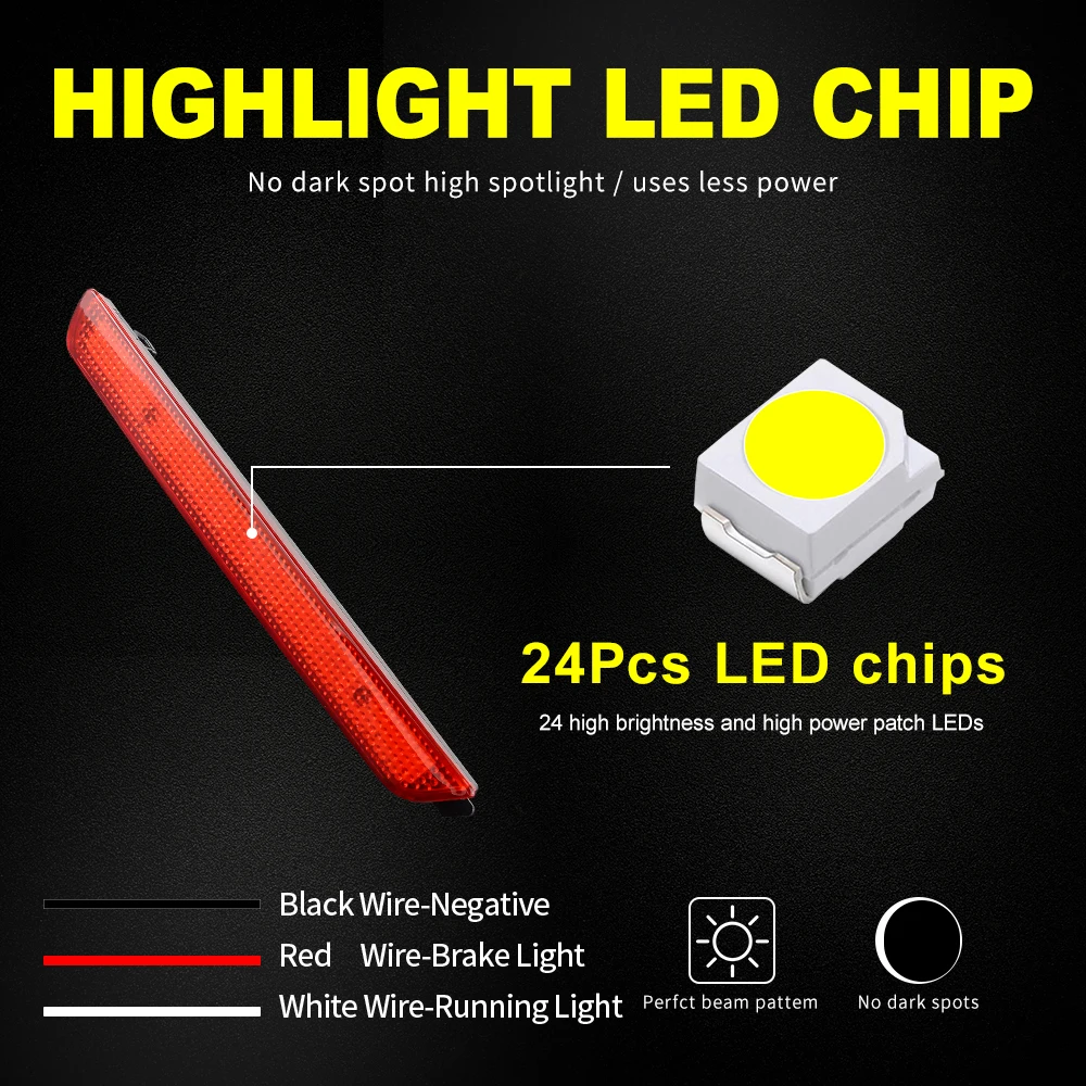 LED Rear Bumper Reflector Light Brake Lamp Reflector For Mazda 3 AXELA Tail/Brake Rear Fog Lamps Signal Light Car Accessories