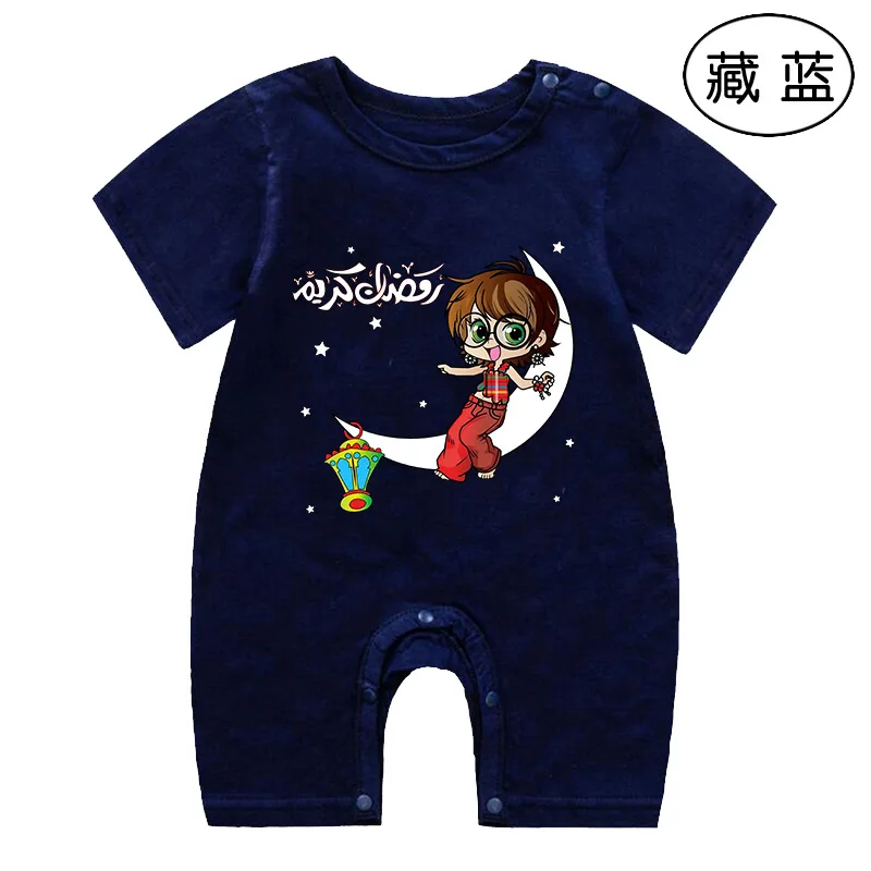 

Ramadan EID Mubarak Clothes Kids Jumpsuits Newborn Infant Boys One Piece Rompers Baby Girls Bodysuits Islamic Muslim Decor Gifts