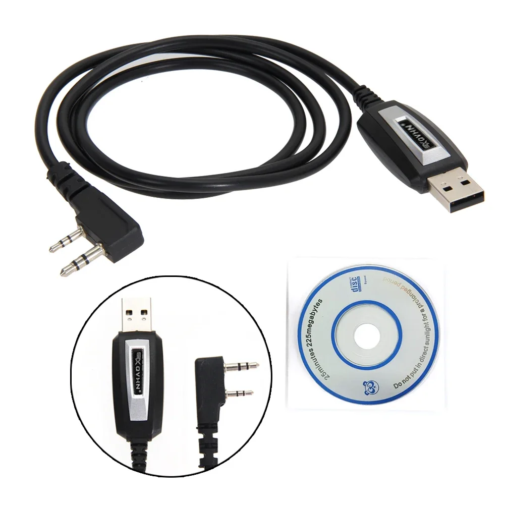 Walkie Talkie USB Programming Cable High Speed Original USB Programming Cable for TYT DMR Radio MD-380 MD-390 Retevis RT3