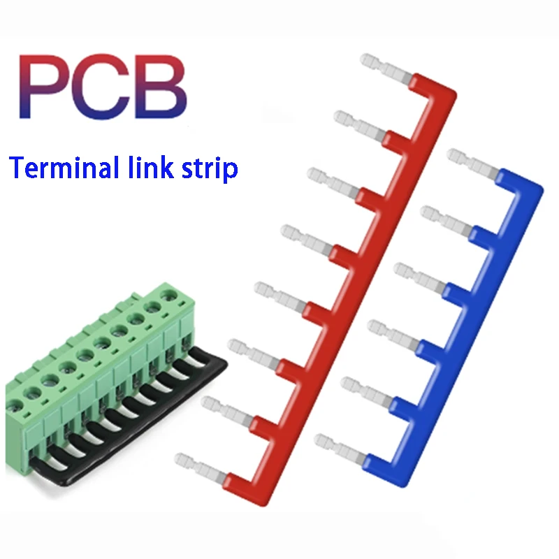 PCB circuit board short circuit piece terminal pin short circuit strip 5mm/10mm/15mm plug-in spacer short circuit strip