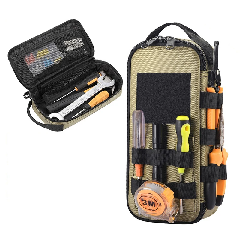 

Портативная сумка для инструментов, многофункциональный портативный набор для хранения инструментов, сверхмощные небольшие сумки-органайзеры для инструментов для обслуживания оборудования