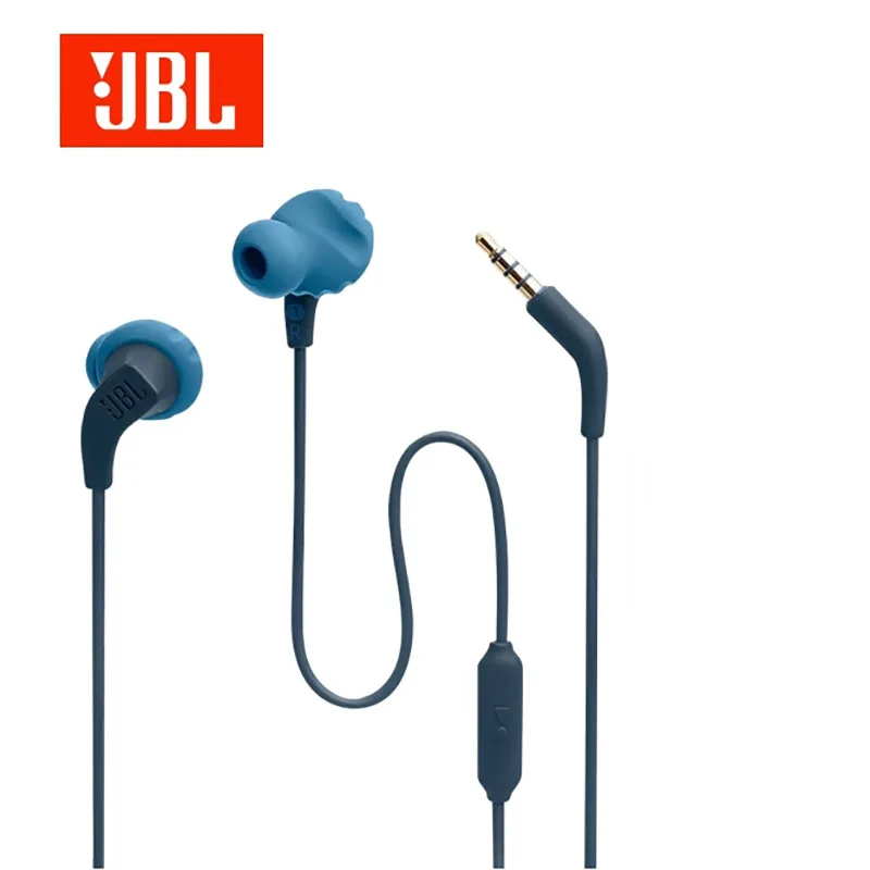 JBL ENDURRUN 2 Officially Authorized In-ear Headphones Built-in Microphone Wired Sports Gaming Headset Waterproof Heavy Bass