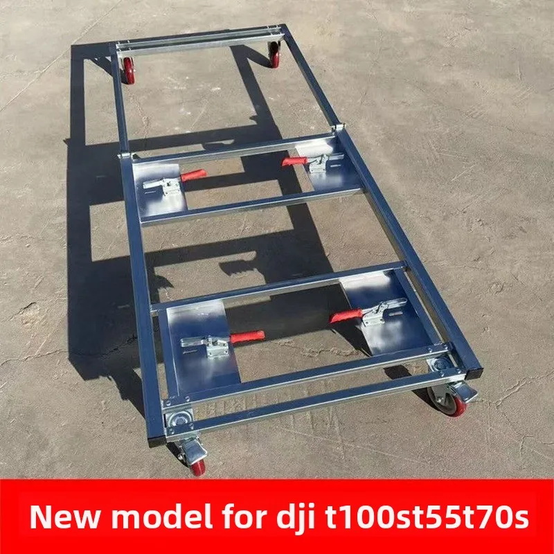 Drones trolley transfer truck transporter retractable bearing platform