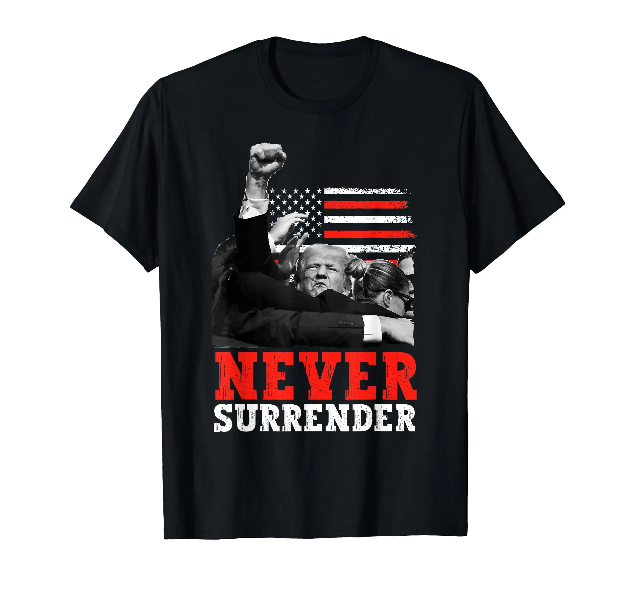 Trump 2024 Shirt Never Surrender Trump 2024 Republican T-Shirt