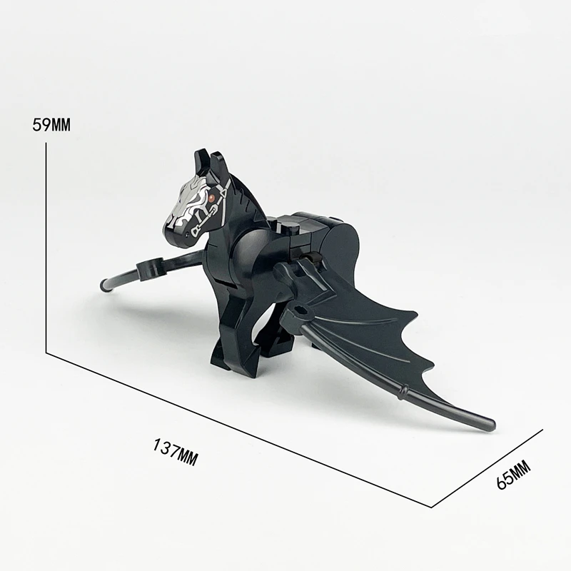 2PCS/SET Magic Scene Pegasus Wings Building Blocks