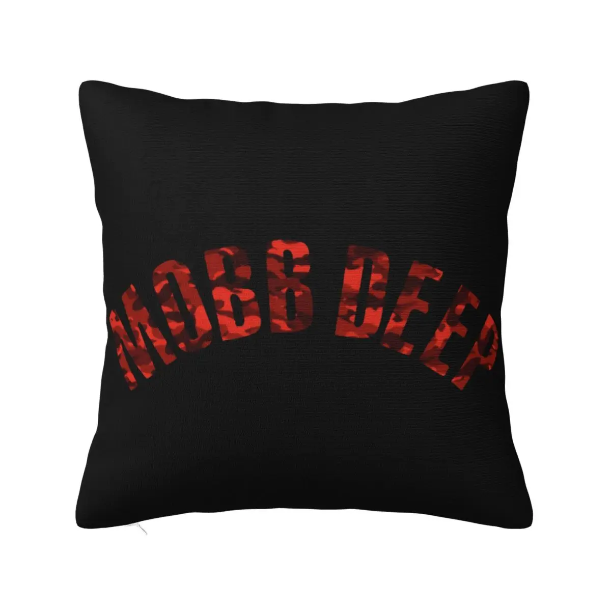 Mobb Deep Queensbridge Ny Red Camo Detail Hip Hop White Summer Style Streetwear Fresh Design Woman Selling Top Pillow Case