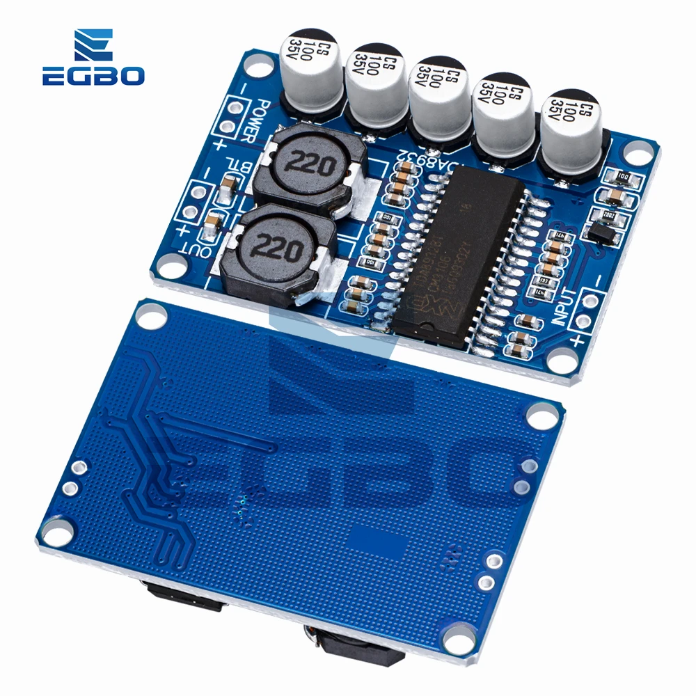1 Stück egbo digitales Leistungs verstärker platinen modul 35w Mono verstärker modul Hoch leistung tda8932 geringer Strom verbrauch