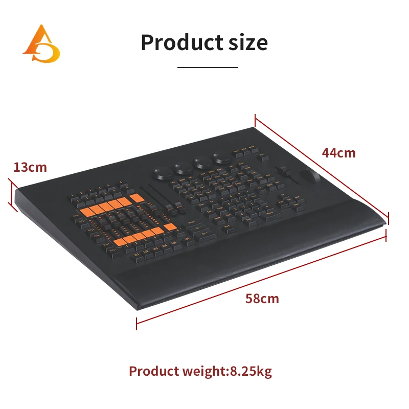Imagem -04 - Comando Asa Fader Asa Controlador de Iluminação Profissional Stage dj Lights Console Ma2 Moving Head Dmx512 Party 2048 Parâmetros