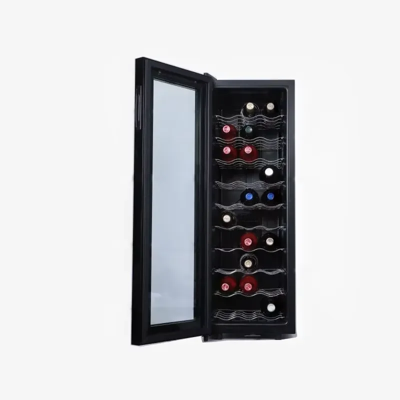 Freestanding Wine Cooler Beverage Fridge Glass Door Outdoor Refrigerator Electric Cabinet for Home Bar Patio Drink Storage view 2