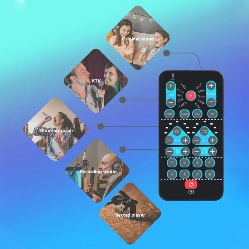Portable Voice Changer Voice Modifiers Microphone Voice ModulatorHigh Fidelitys Sound 3-4playtime MultiDevice Connectivities 