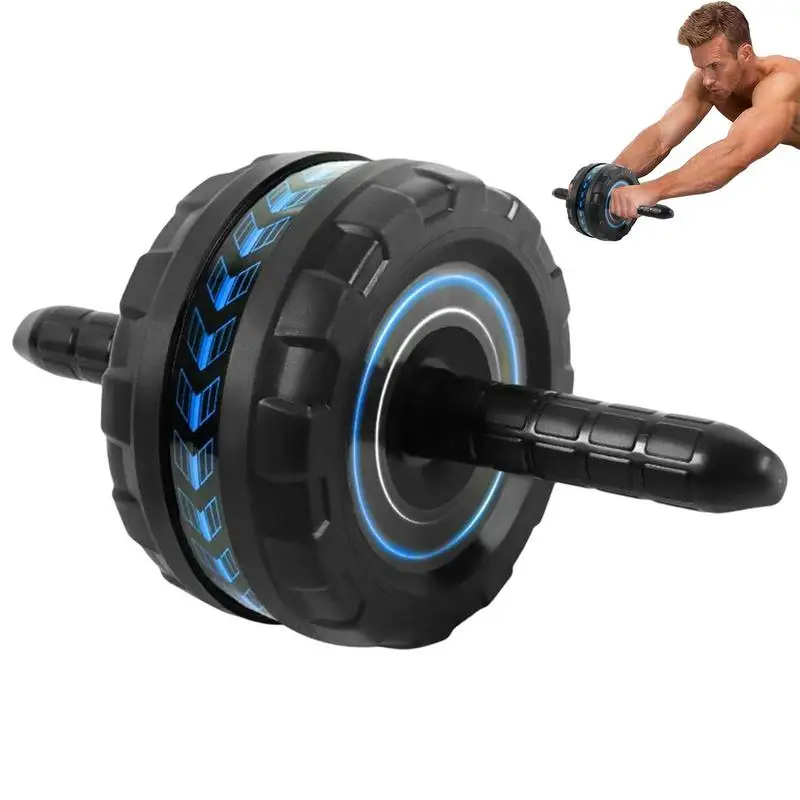 

AB Wheel Roller For Core Workout Workout Equipment Strength Training Equipment Wheel Roller With Push Up Bar Gym Gifts For Men