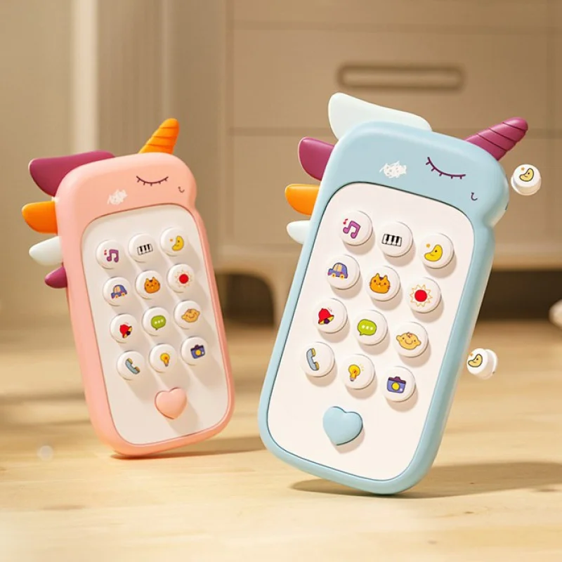 Baby Phone Toy Telephone Music Sound Machine for for Kids Infant Early Educational Mobile Phone Toys