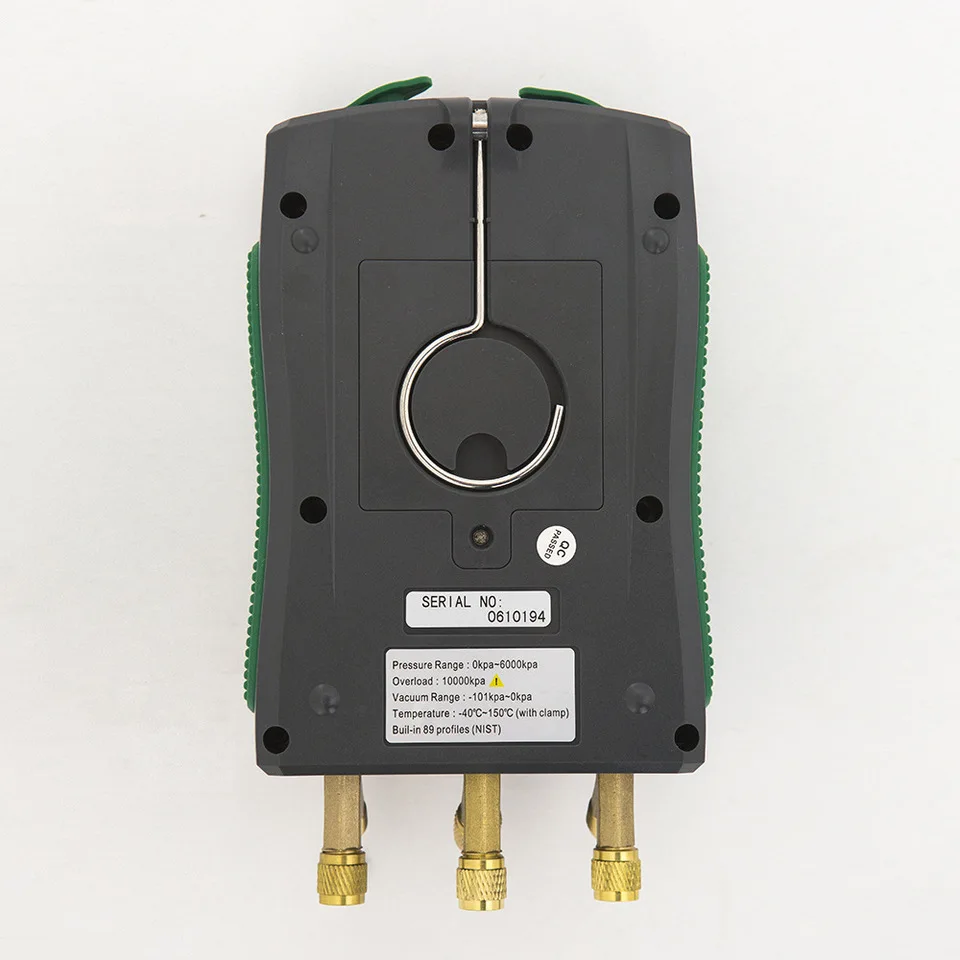 2026 Hot Sale DY517 PLUS Pressure Gauge Refrigeration Digital Vacuum Pressure Manifold Tester Air Conditioning Temperature view 3