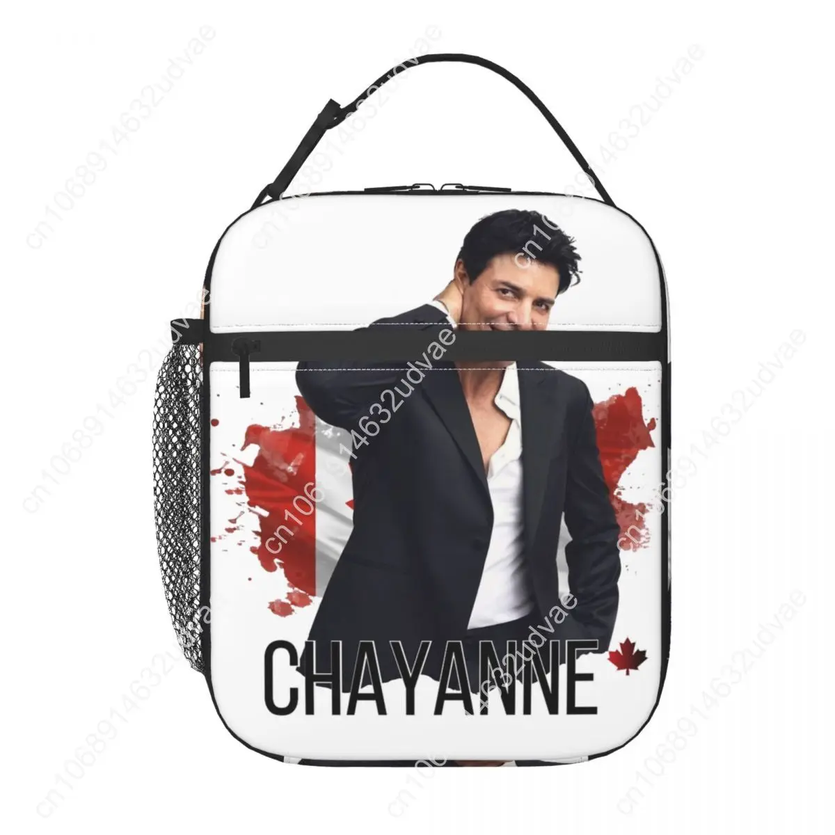 Chayanne เปอร์โตริโก Latin Pop นักร้องถุงอาหารกลางวันฉนวนความร้อนแบบพกพาถุงอาหาร Cooler กล่องอาหารกลางวันความร้อน