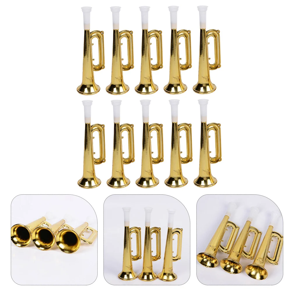 

15pcs Cheering Trumpet For Sports Events Durable Portable Horn Party Props Team Soccer Basketball Gathering