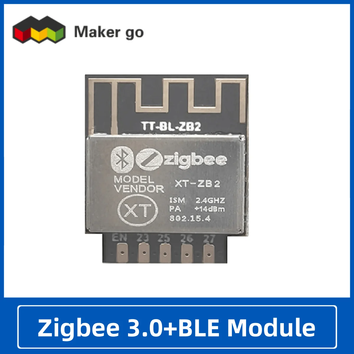 Zigbee 3.0 + ble 5,0 Low-Power-Hoch leistungs modul transparente Übertragung XT-ZB2 Serie bl702