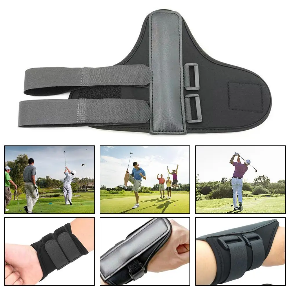 Golf Swing Trainer Wrist Brace Wrist Corrector Fixing Strap for Beginners Correct Training Swing Gesture Golf Practice Tool Q1E7