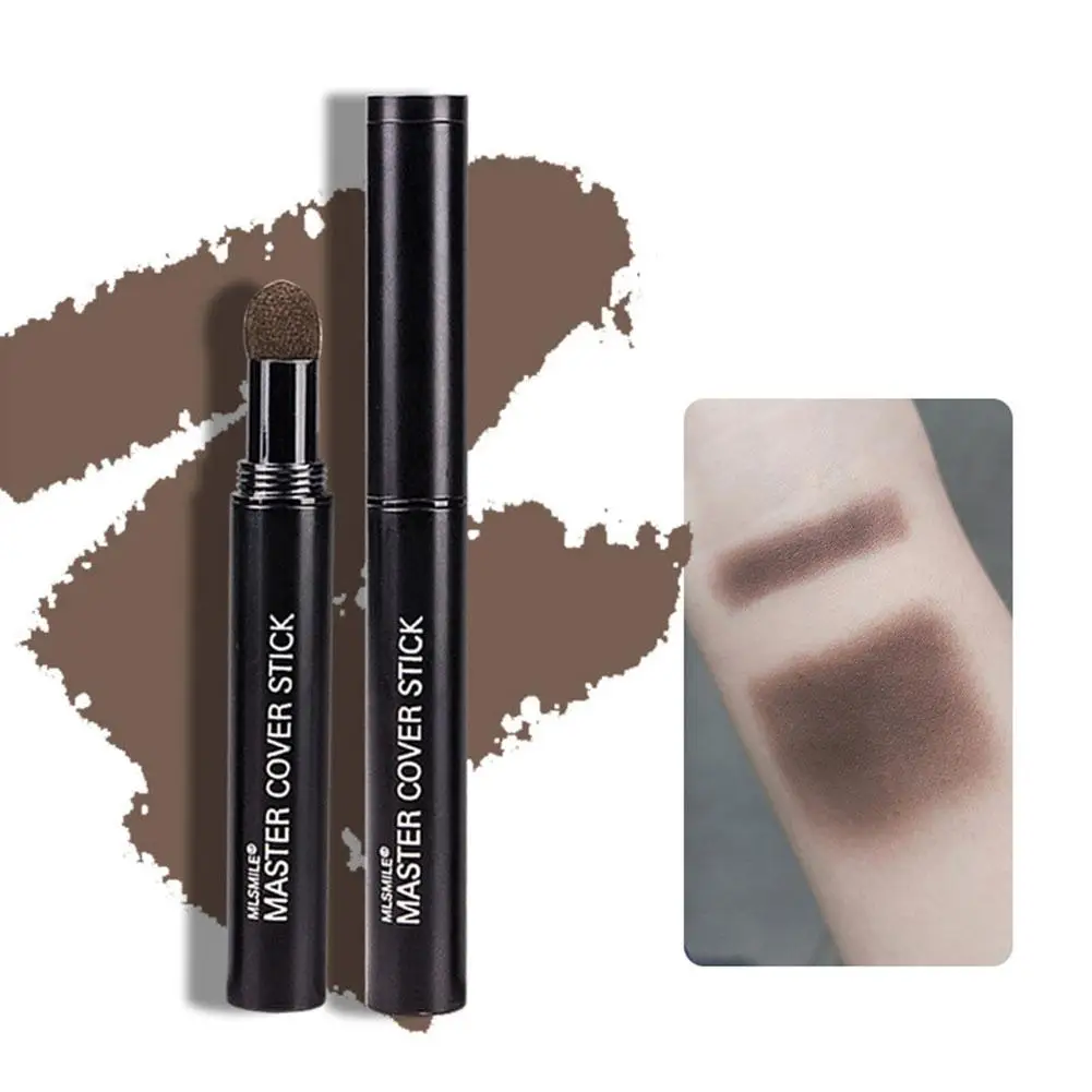 Lápiz corrector de línea de cabello, resistente al agua, recambio de línea de cabello, ceja al instante, maquillaje de borde, lápiz para cubrir la raíz del cabello, ennegrecimiento, Contro U6R6