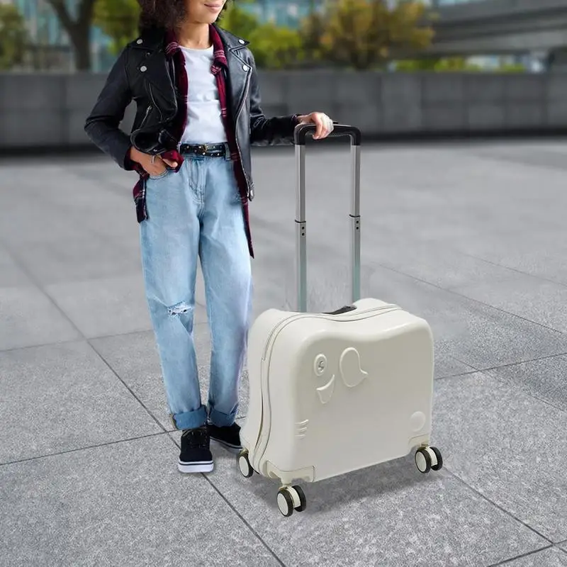 Kids Luggage With Wheels Multipurpose Kids Rolling Luggage Kids Carry On Suitcase Toddler Carry On Luggage Cute Children