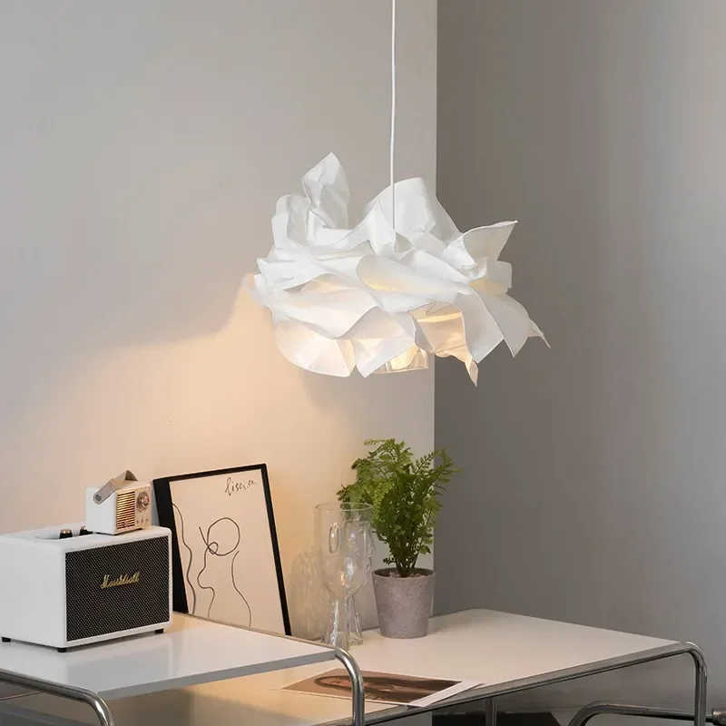 

Modern Paper Pendant Light Personalized DIY Chandeliers Lamp for Bedroom Living Room Restaurant Suspension Luminaire Lustres E27