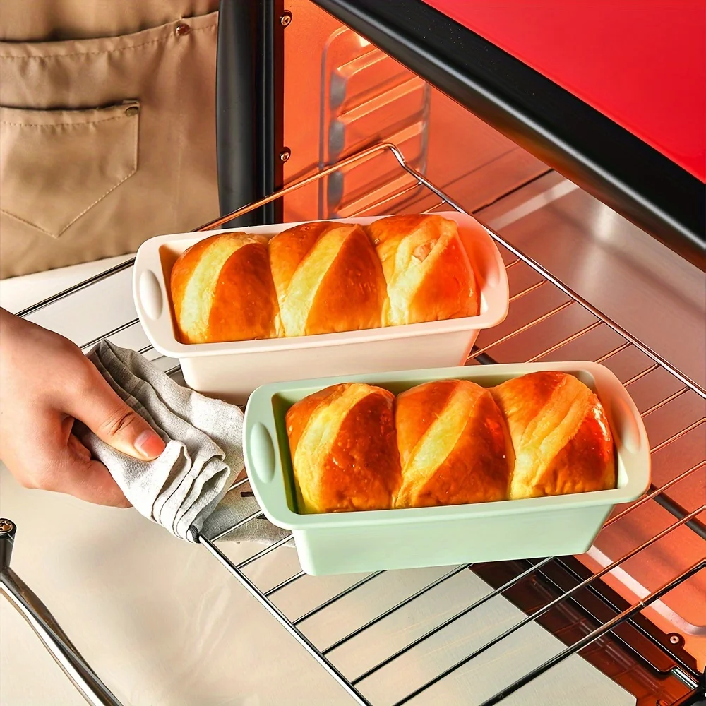 1Pc Silicone Bread Loaf Pan Cake Mold Nonstick Silicone Homemade Loaf Bread Toast Mould Kitchen Accessories Pastry Tools